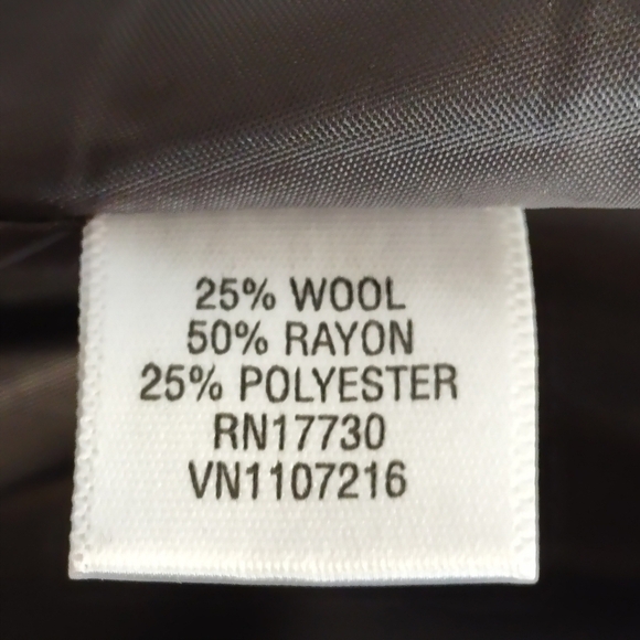 Mossimo Women's Gray Wool Blend Blazer Jacket Size XXL - Picture 8 of 8